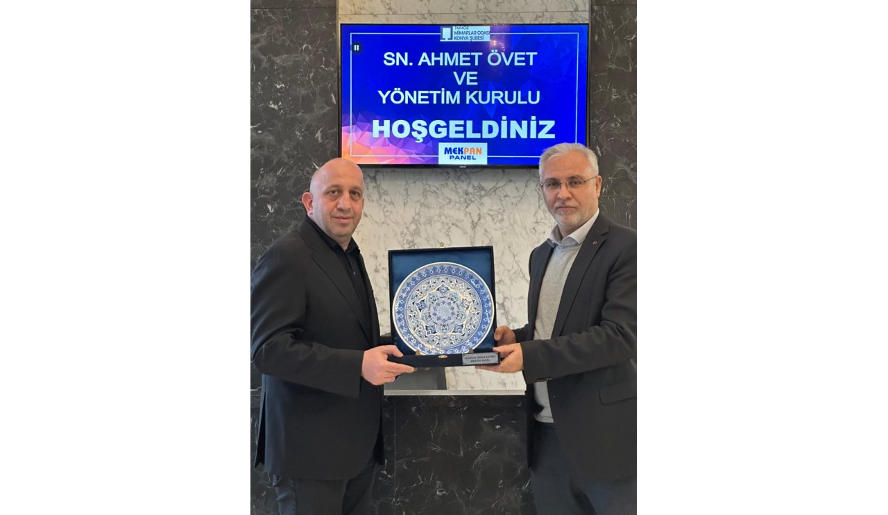 Mekpan Panel'e Konya Mimarlar Odasından Ziyaret