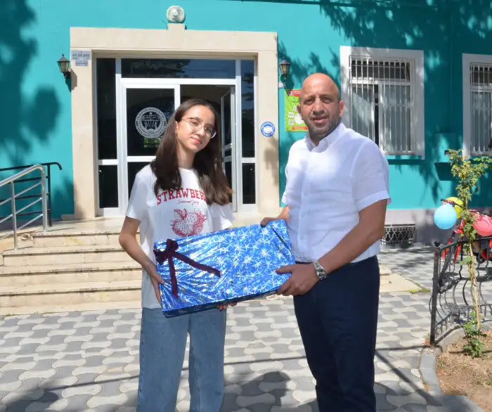 Başarılı öğrencilere ödül