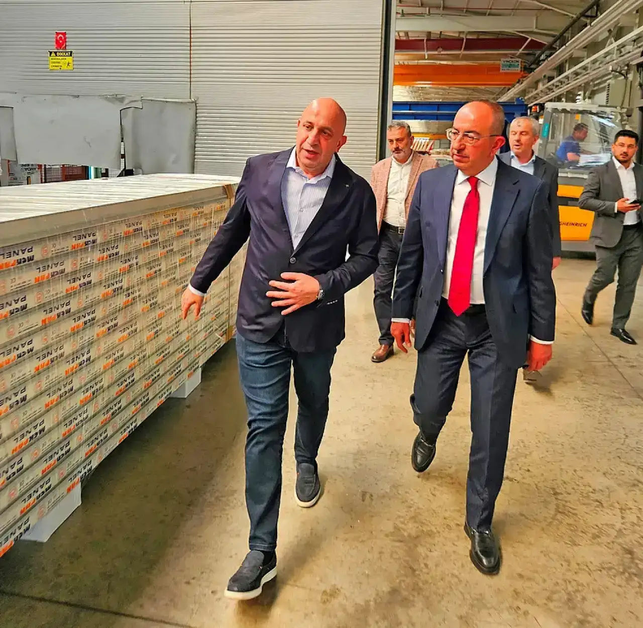 Meram Belediye Başkanı Kavuş'tan Mekpan Panel'e ziyaret