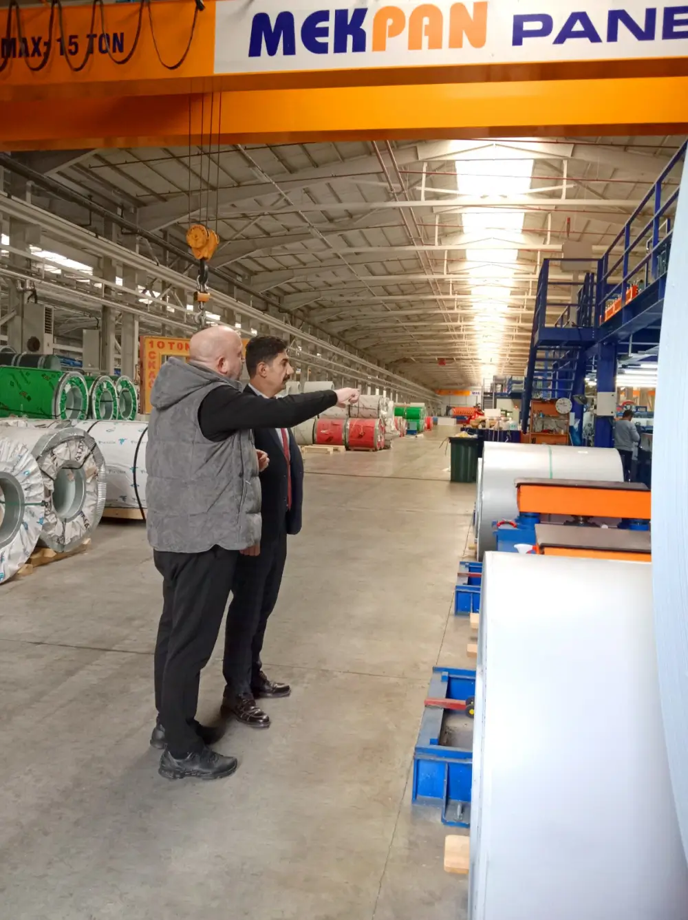 Mekpan Panel'e Vergi Dairesi'nden Ziyaret