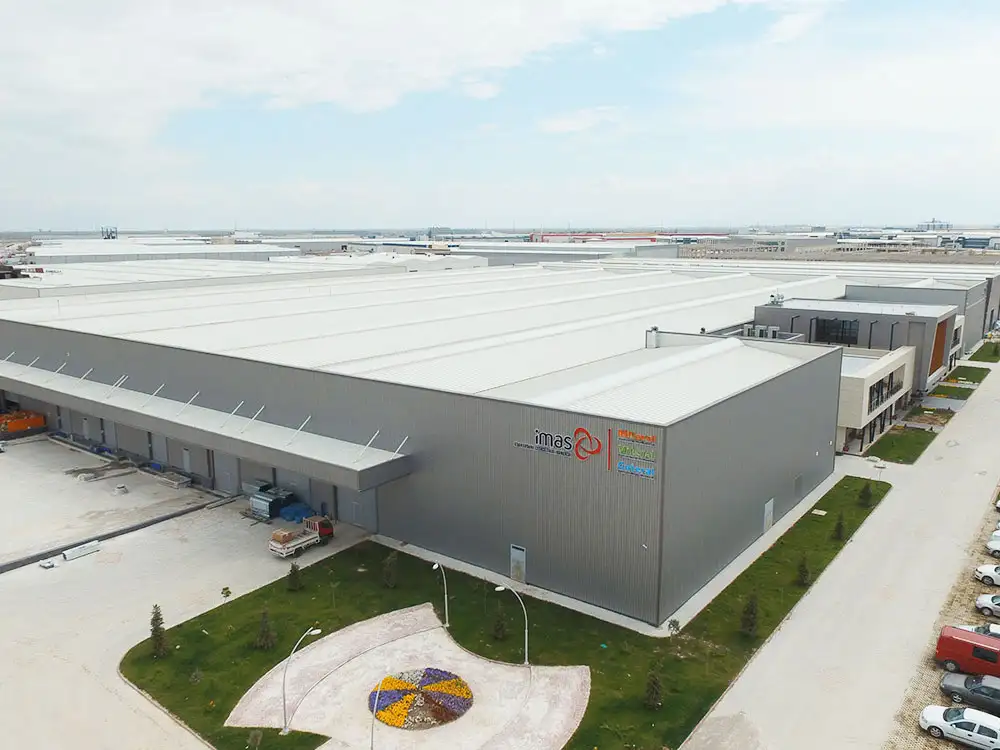 İmaş Makine - Çatı & Cephe Panel Sistemleri Uygulaması - Mekpan