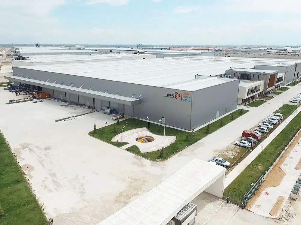 İmaş Makine - Çatı & Cephe Panel Sistemleri Uygulaması - Mekpan