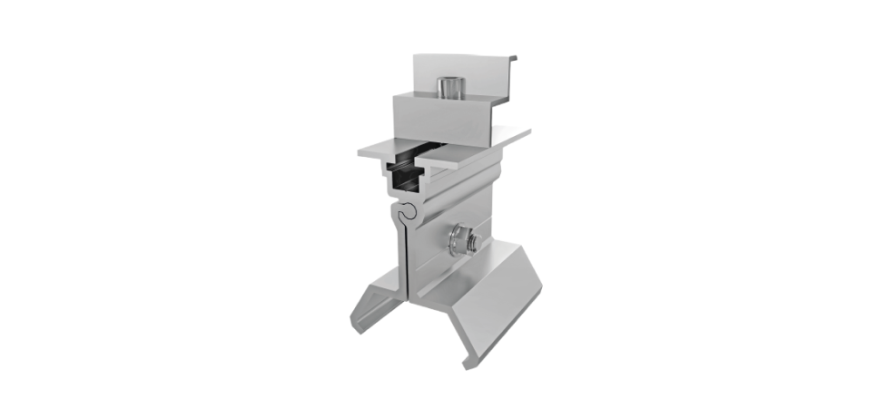 Kepli Çatı Paneli Solar Bağlantı Aparatı